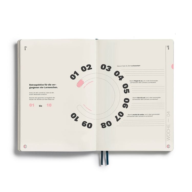 Produktbild: LEUCHTTURM1917 Learning Journal Composition (B5), Flexcover, Pacific Green, Deutsch