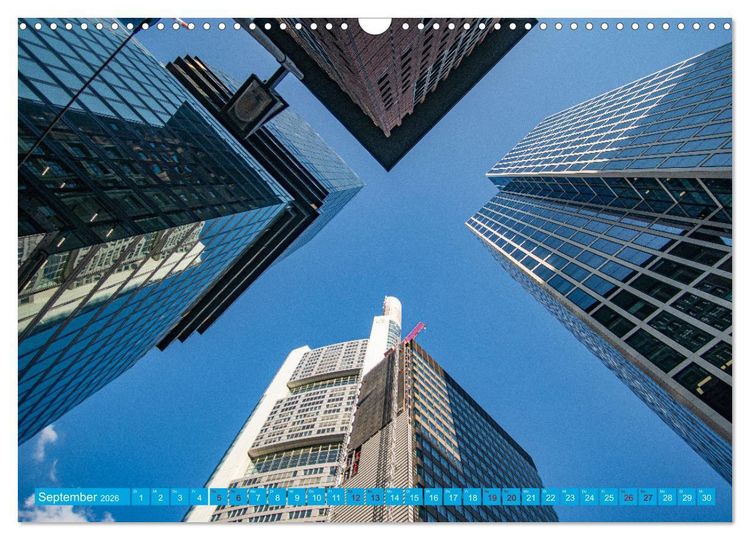 Produktbild: Towers of Frankfurt Fotokalender 2026 (Wandkalender 2026 DIN A3 quer), CALVENDO Monatskalender