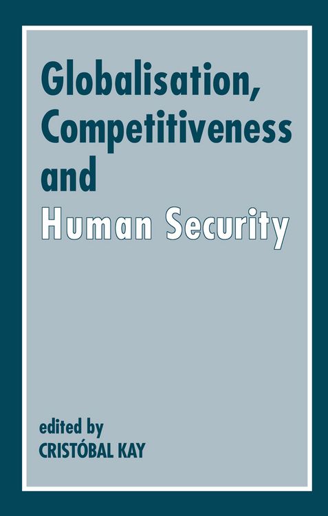 Produktbild: Globalization, Competitiveness and Human Security
