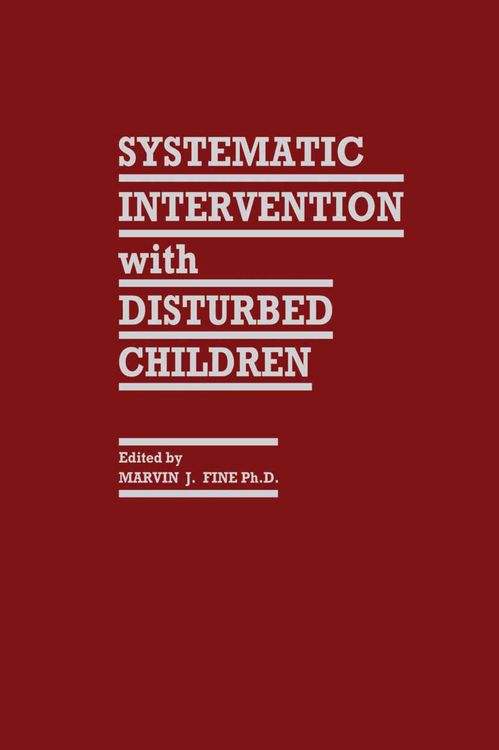Produktbild: Systematic Intervention with Disturbed Children