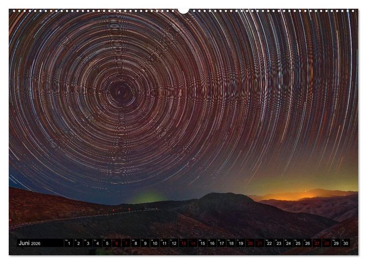 Produktbild: Deepsky Wide (Wandkalender 2026 DIN A2 quer), CALVENDO Monatskalender