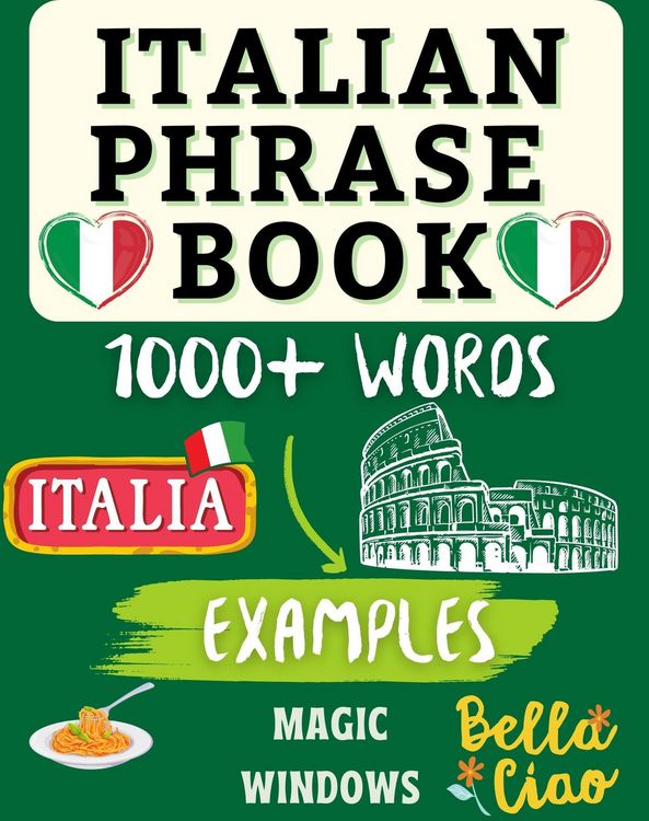 Produktbild: Italian Phrase Book (Words Without Borders: Bilingual Dictionary Series)