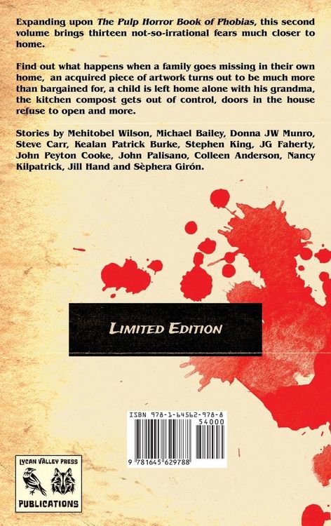 Produktbild: The Pulp Horror Book of Phobias, Vol II
