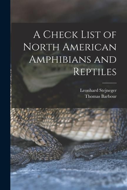 Produktbild: A Check List of North American Amphibians and Reptiles