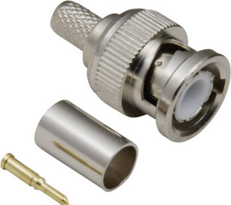 Produktbild: BKL Electronic 0401000 0401000 BNC-Steckverbinder Stecker, gerade 50Ω 1St.