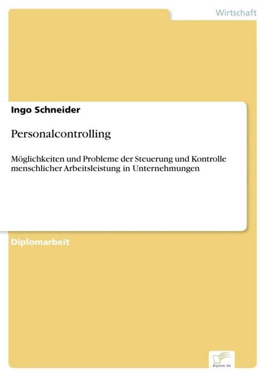Produktbild: Personalcontrolling