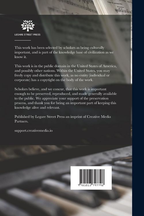 Produktbild: Piano and Musical Matter