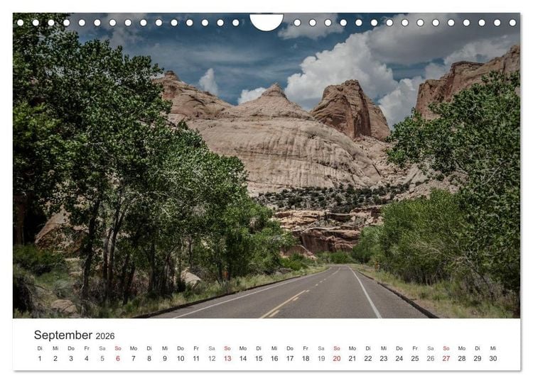 Produktbild: USA Roads (Wandkalender 2026 DIN A4 quer), CALVENDO Monatskalender