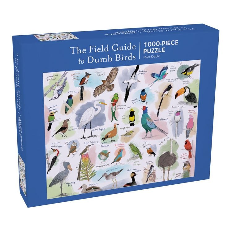 Produktbild: The Field Guide to Dumb Birds 1000-Piece Puzzle