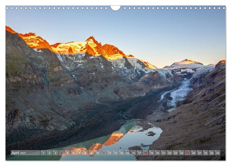 Produktbild: Majest&auml;t Gro&szlig;glockner (Wandkalender 2027 DIN A3 quer), CALVENDO Monatskalender