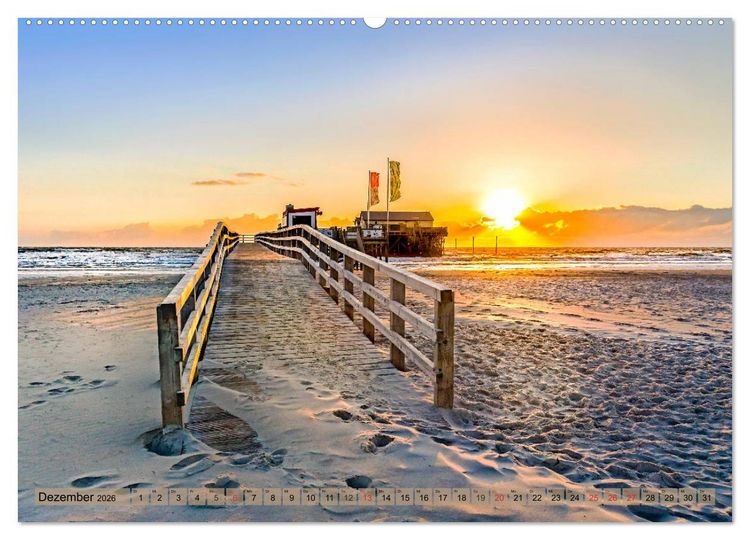 Produktbild: EIDERSTEDT-HIGHLIGHTS (hochwertiger Premium Wandkalender 2026 DIN A2 quer), Kunstdruck in Hochglanz