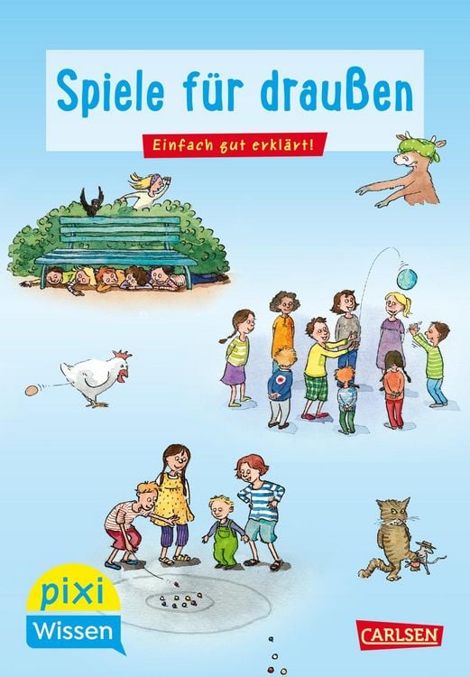 Bild vom Artikel Pixi Wissen 64: Spiele für draußen vom Autor Lucia Fischer