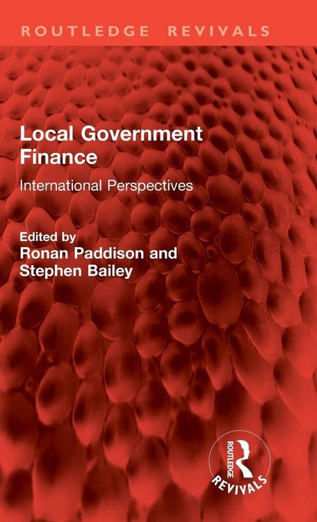 Produktbild: Local Government Finance