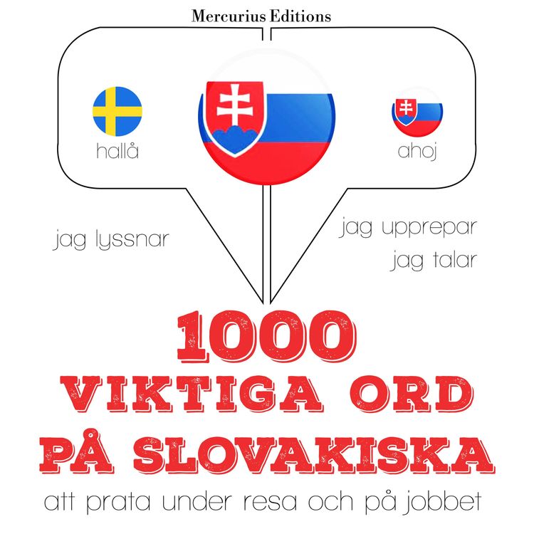 Produktbild: 1000 viktiga ord p&aring; slovakiska
