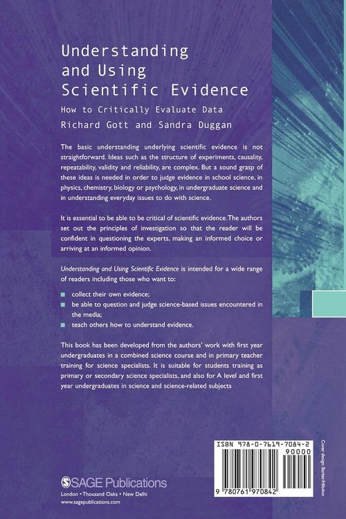 Produktbild: Understanding and Using Scientific Evidence