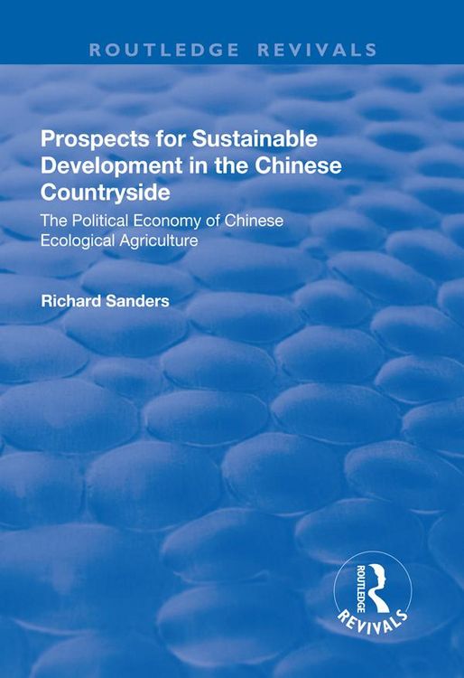 Produktbild: Prospects for Sustainable Development in the Chinese Countryside