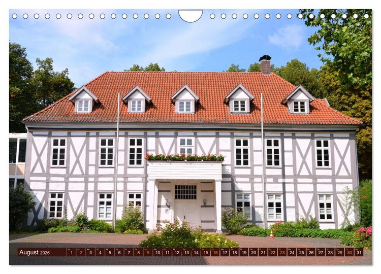 Produktbild: Nienburg - Weser (Wandkalender 2026 DIN A4 quer), CALVENDO Monatskalender