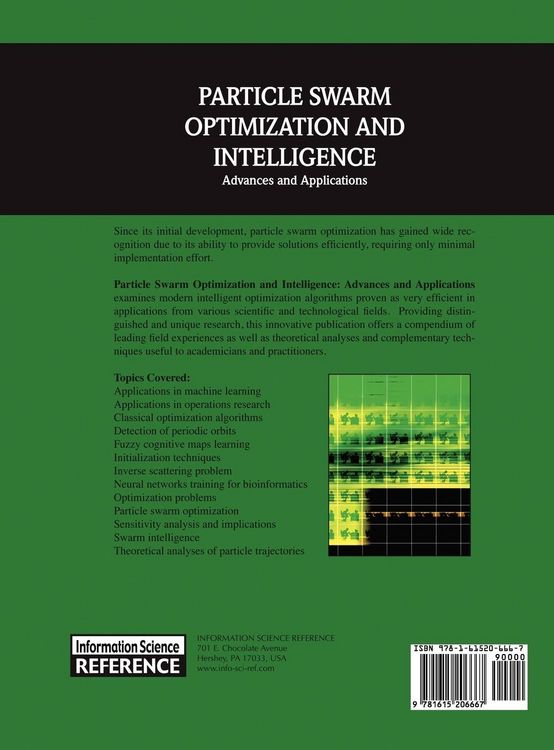 Produktbild: Particle Swarm Optimization and Intelligence