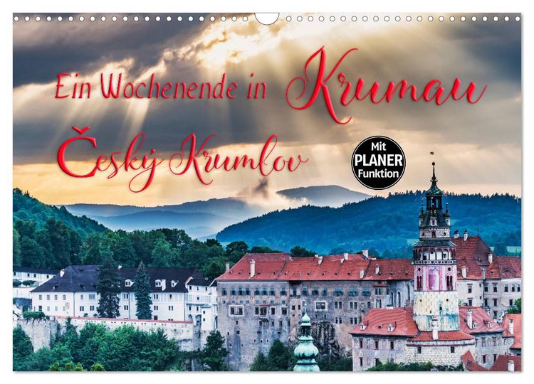 Produktbild: Ein Wochenende in Krumau (Wandkalender 2026 DIN A3 quer), CALVENDO Monatskalender
