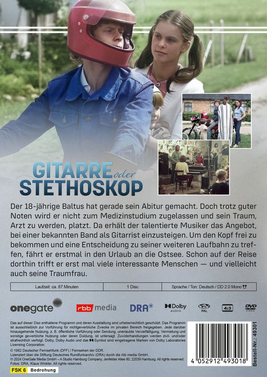 Produktbild: Gitarre oder Stethoskop (DDR TV-Archiv)