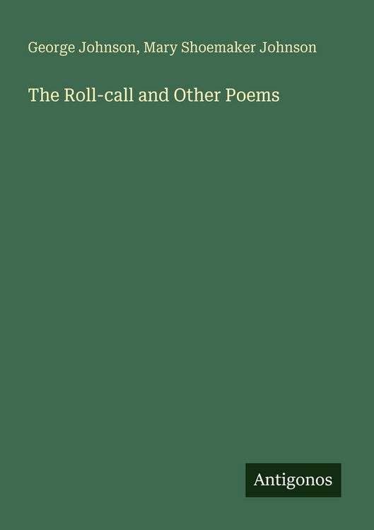 Produktbild: The Roll-call and Other Poems