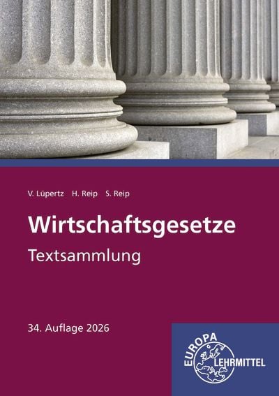 Produktbild: Wirtschaftsgesetze Textsammlung