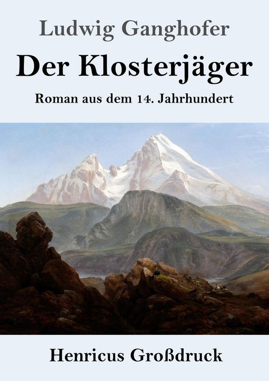 Produktbild: Der Klosterj&auml;ger (Gro&szlig;druck)