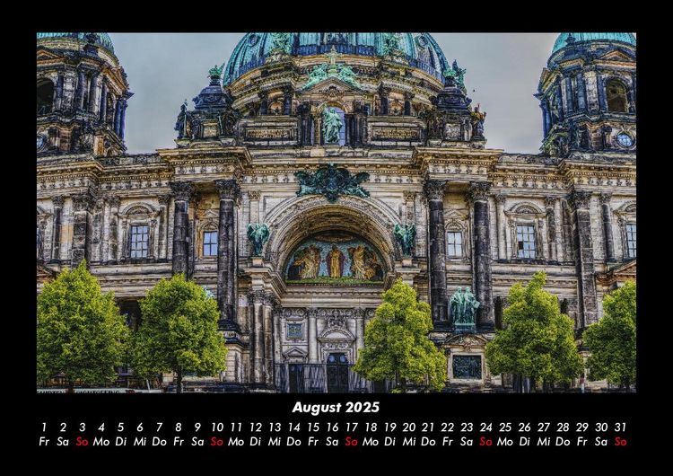Produktbild: Berlin 2025 Fotokalender DIN A3