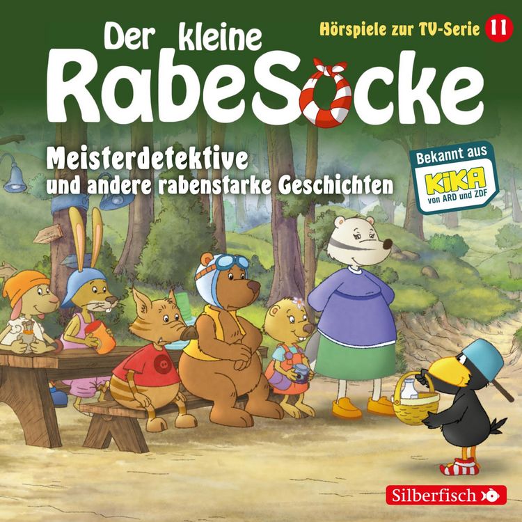Bild vom Artikel Meisterdetektive, Der Pechvogel, Frau Dachs hat Geburtstag (Der kleine Rabe Socke - Hörspiele zur TV Serie 11) (Hörspiel) vom Autor Katja Grübel