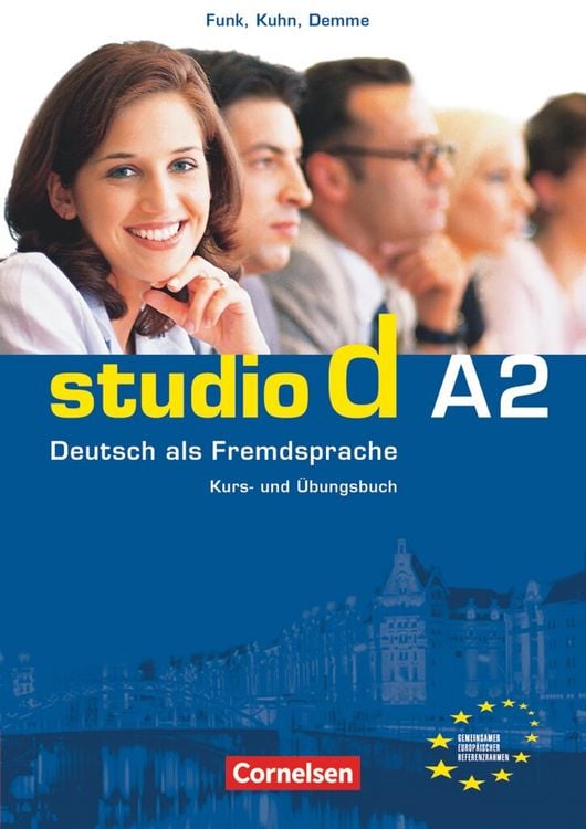 Produktbild: Studio d A2. Gesamtband 2. Kurs- und Übungsbuch mit CD