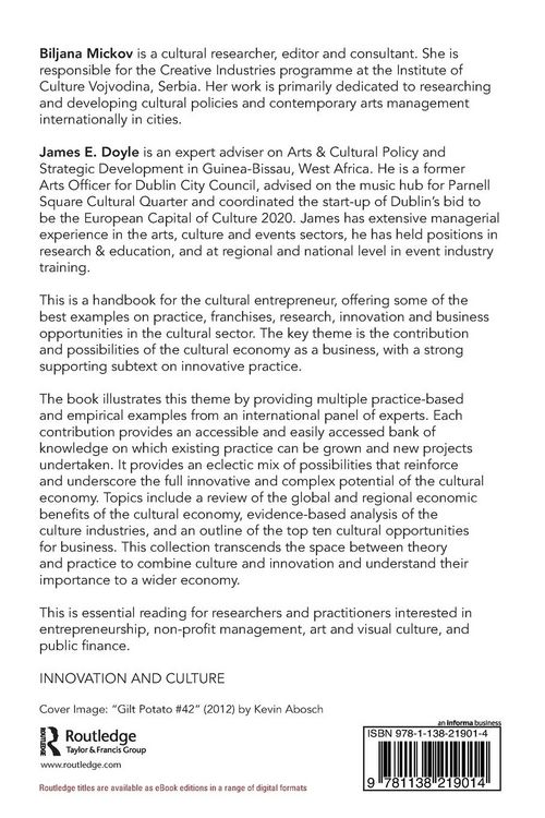 Produktbild: Culture, Innovation and the Economy