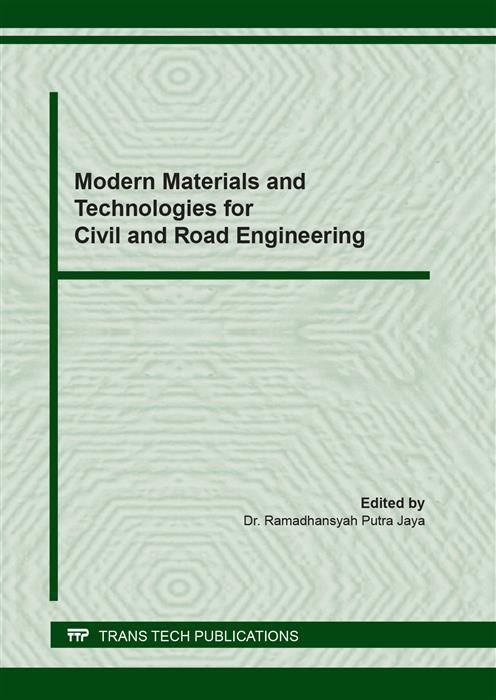 Produktbild: Modern Materials and Technologies for Civil and Road Engineering