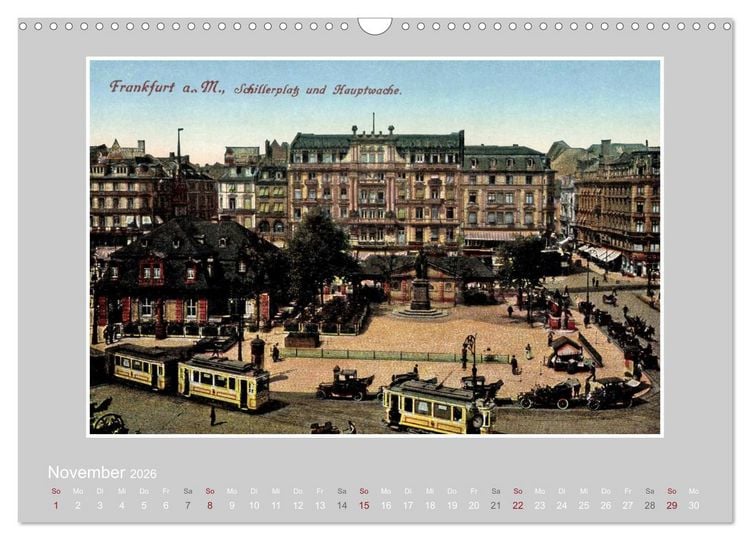 Produktbild: Es war einmal... in Frankfurt (Main) (Wandkalender 2026 DIN A3 quer), CALVENDO Monatskalender