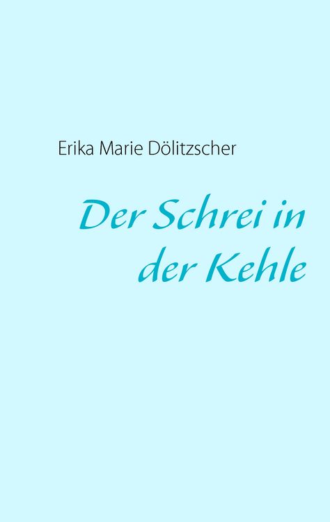 Produktbild: Der Schrei in der Kehle
