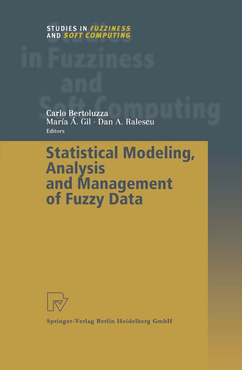Produktbild: Statistical Modeling, Analysis and Management of Fuzzy Data