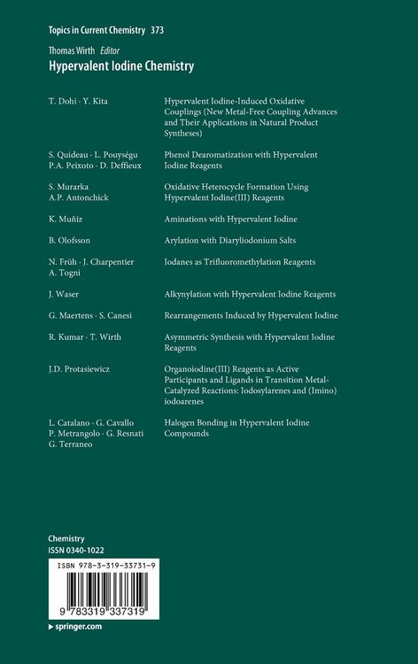 Produktbild: Hypervalent Iodine Chemistry