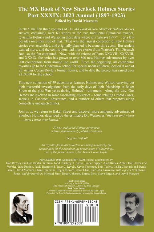 Produktbild: The MX Book of New Sherlock Holmes Stories Part XXXIX