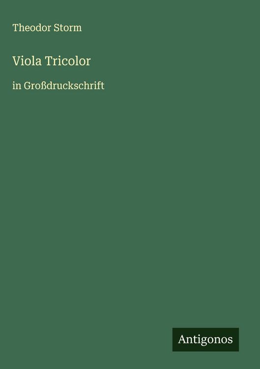Produktbild: Viola Tricolor