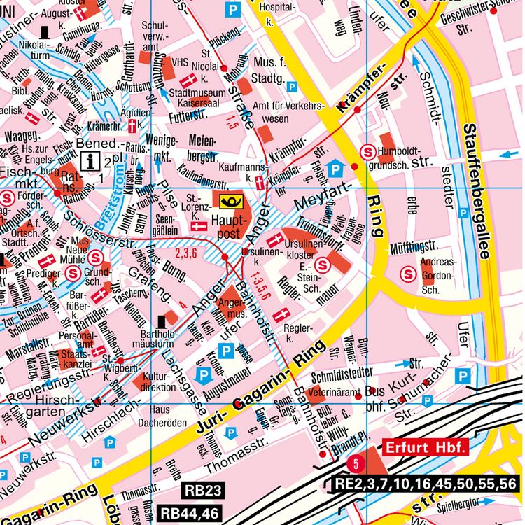 Produktbild: Falk Cityplan Erfurt 1:20.000