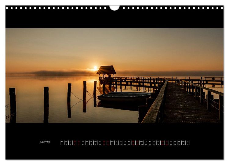 Produktbild: Kreis Ostholstein - Land und Wasser zwischen Sonnenauf- und Sonnenuntergang (Wandkalender 2026 DIN A3 quer), CALVENDO Monatskalender
