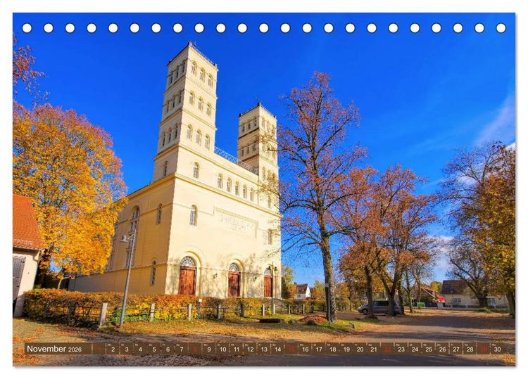 Produktbild: Spreewald - Malerische Kulturlandschaft in Brandenburg (Tischkalender 2026 DIN A5 quer), CALVENDO Monatskalender