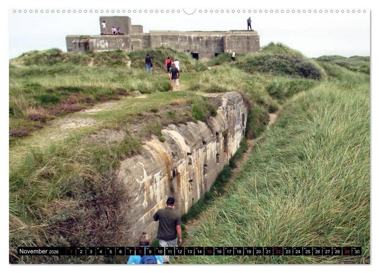 Produktbild: J&uuml;tland in D&auml;nemark - Von Henne Strand bis Blavand (Wandkalender 2026 DIN A2 quer), CALVENDO Monatskalender