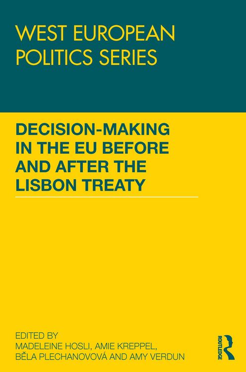 Produktbild: Decision making in the EU before and after the Lisbon Treaty