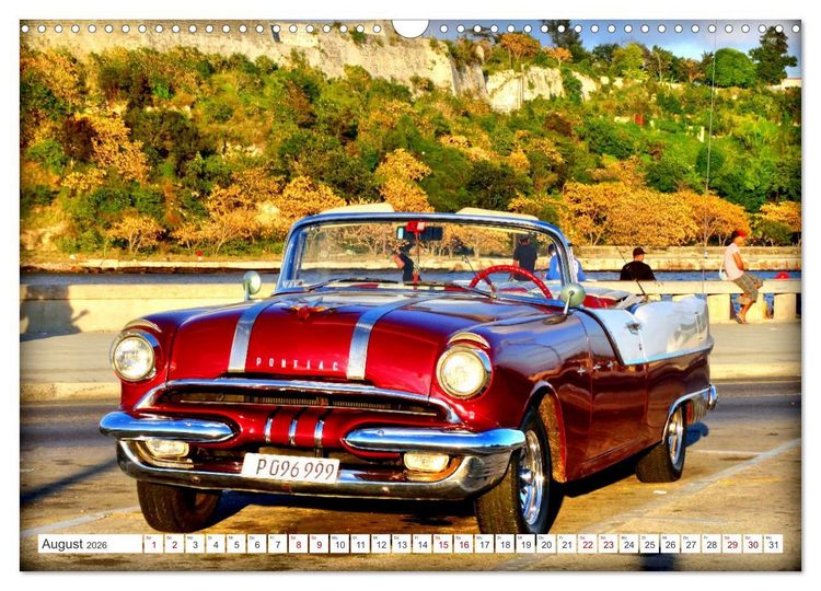 Produktbild: PONTIAC '55 (Wandkalender 2026 DIN A3 quer), CALVENDO Monatskalender