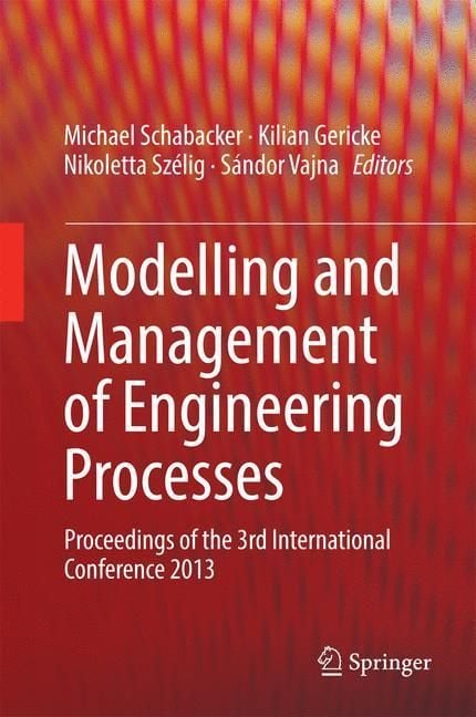 Produktbild: Modelling and Management of Engineering Processes