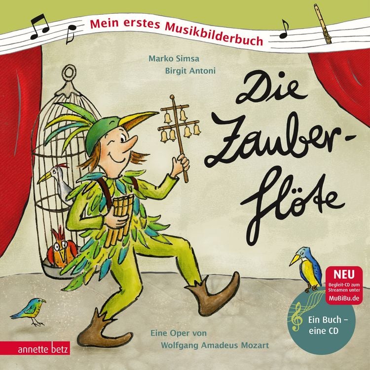 Produktbild: Die Zauberfl&ouml;te (Mein erstes Musikbilderbuch mit CD und zum Streamen)