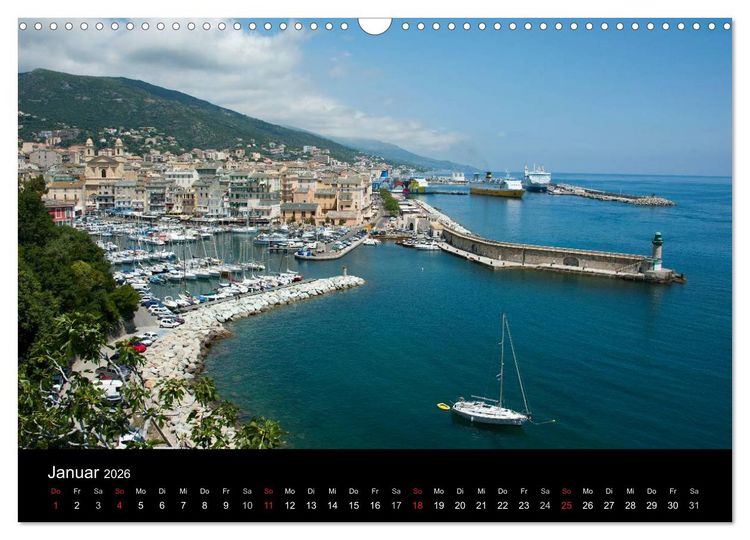 Produktbild: Korsika Insel der Sch&ouml;nheit (Wandkalender 2026 DIN A3 quer), CALVENDO Monatskalender