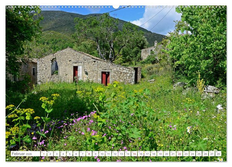 Produktbild: Faszination Korfu (Wandkalender 2026 DIN A2 quer), CALVENDO Monatskalender
