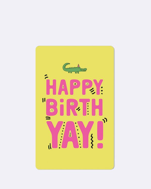 Produktbild: Lunacard Postkarte *Crocodile Birthday