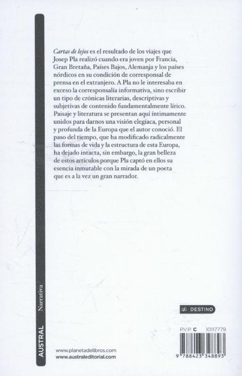 Produktbild: Cartas de lejos